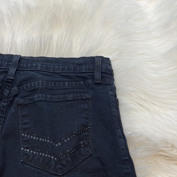 NYDJ Straight Leg Black High-Rise Jeans - Picture 5 of 5